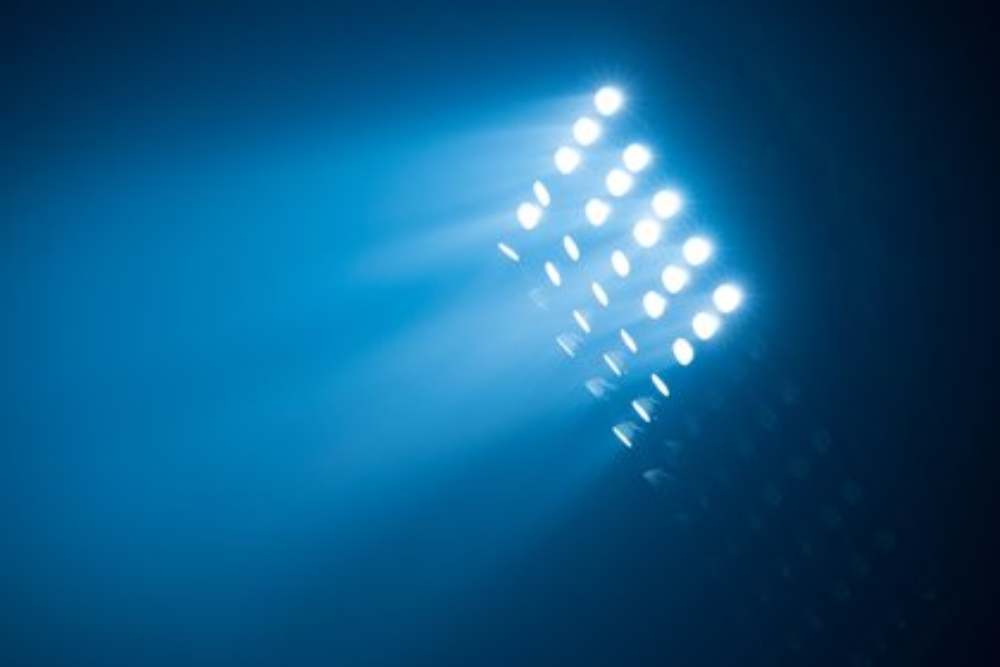 Bright arena light